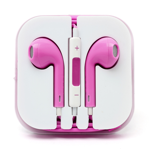 iPhone 5 headset - Pink